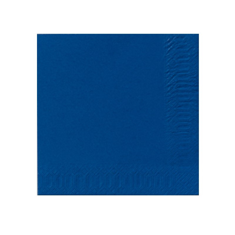 Servietten Duni 24x24 - 2 lg - dklblau - 300 Stck